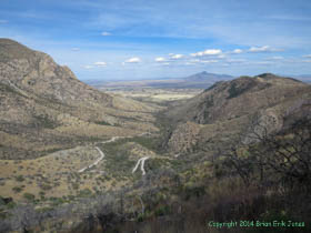 View from Montezuma Pass View from Montezuma Pass