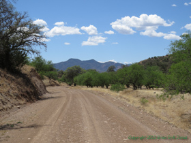 A good chunk of Passage 4 is along a road.