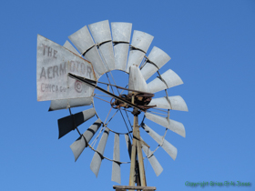 The windmill in Kannally Wash.