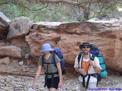 Shannon and Brian keep on tromping.