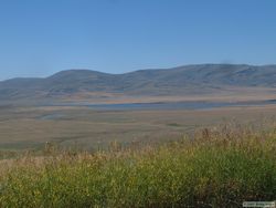 Lima Reservoir on the way to Red Rock Lakes NWR.