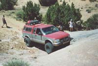 WolfSoul creeps THE BEAST to the base of Exhaust Bender Rock